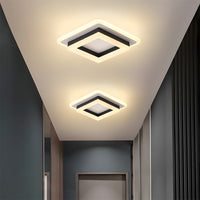 Square LED Ceiling Light 20cm