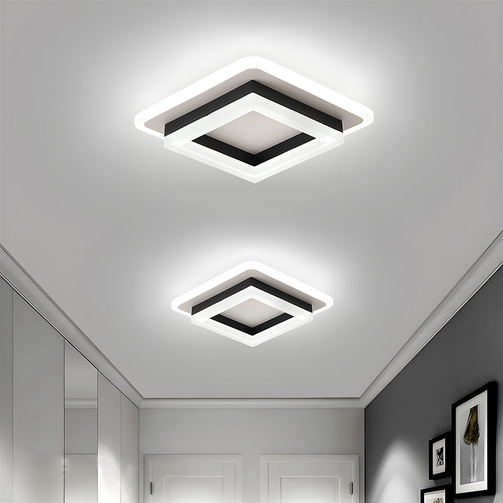 Square LED Ceiling Light 20cm