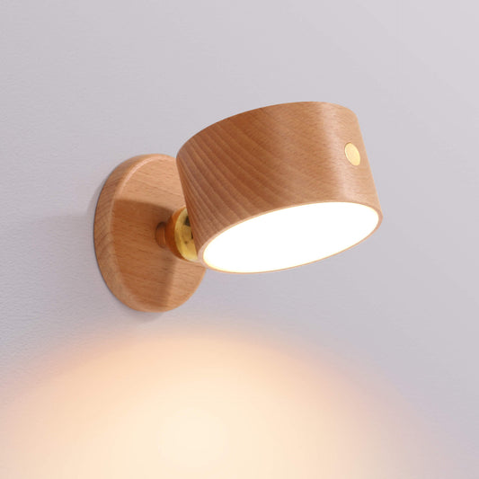 Magnetic Wood Night Light