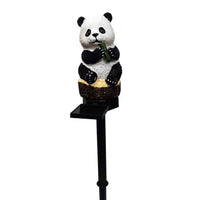 Solar Panda Garden Stake Light 43cm