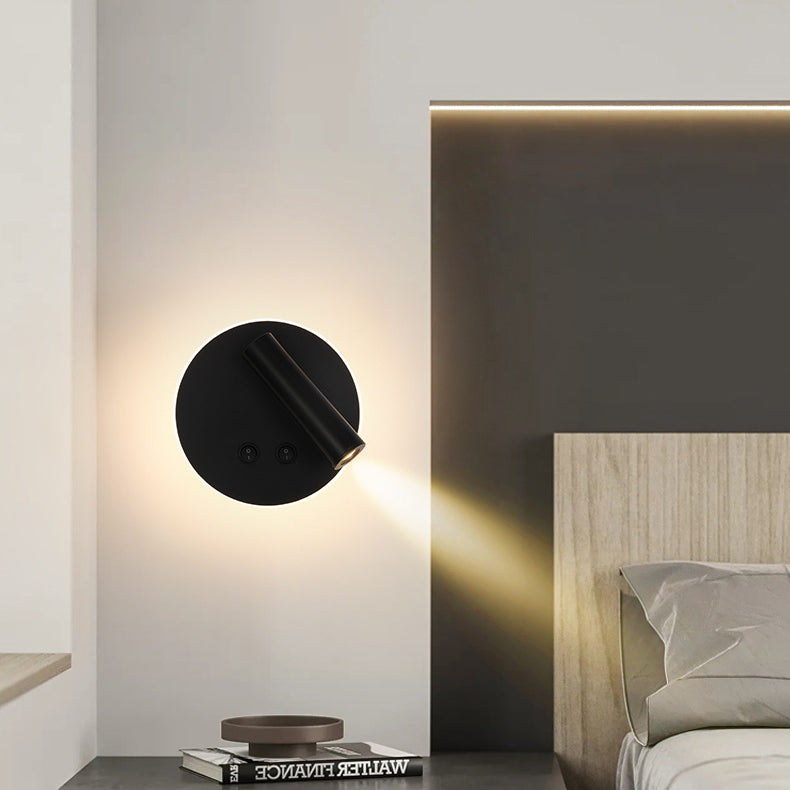 Iron and Aluminium Wall Light