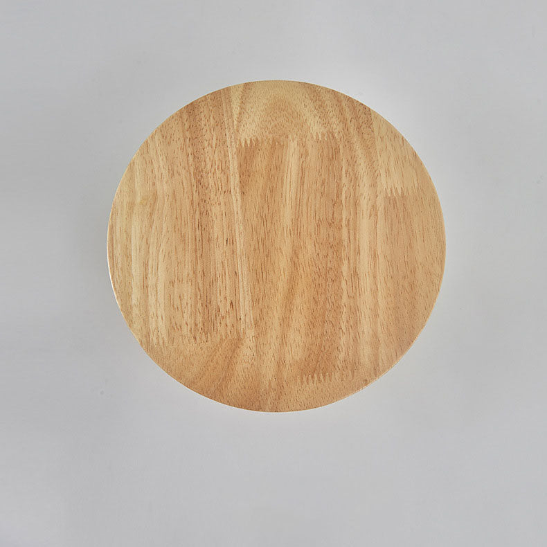 Timber Disc Wall Light 19cm
