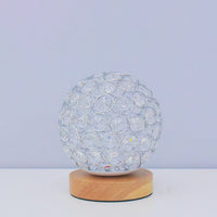 Bamboo and Iron Touch Night Lamp
