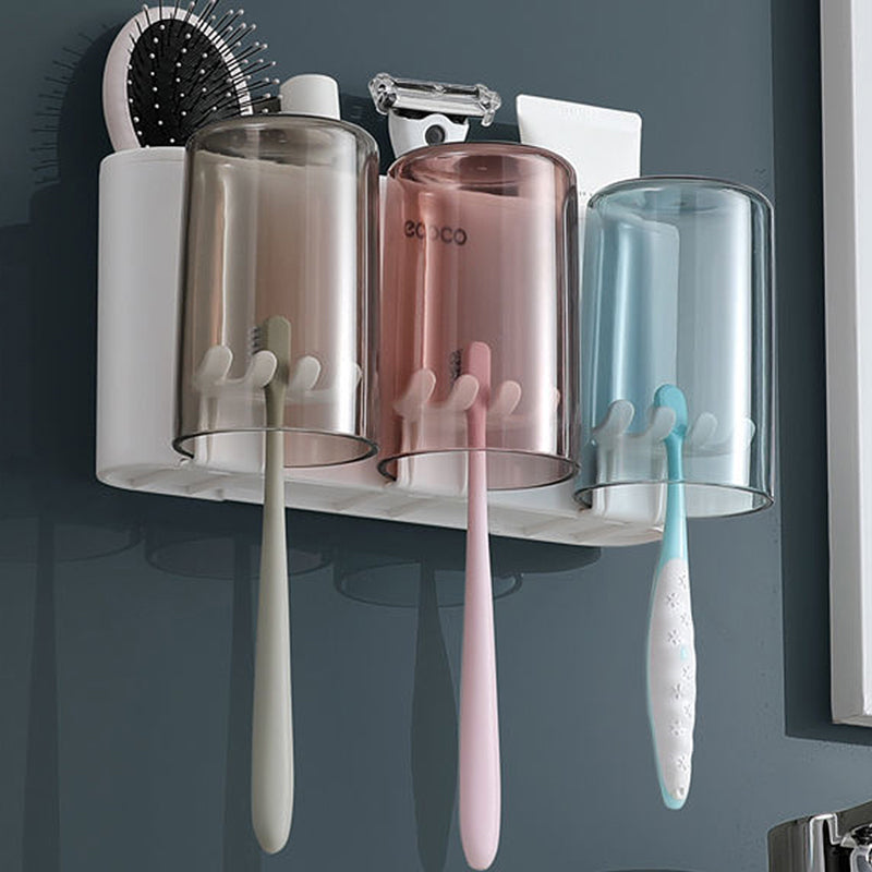 Wall Mounted Toothbrush Shelf