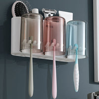 Wall Mounted Toothbrush Shelf