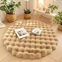 Cloud Comfort Round Bubble Rug 90cm