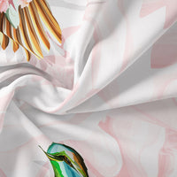 Floral and Bird Cotton Duvet Set