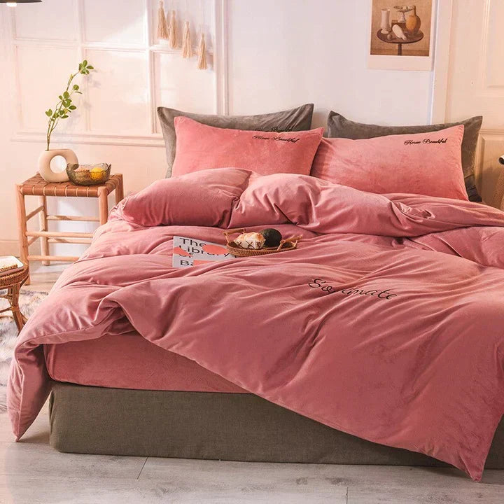 Fleece Duvet Cover Set 150 x 200cm
