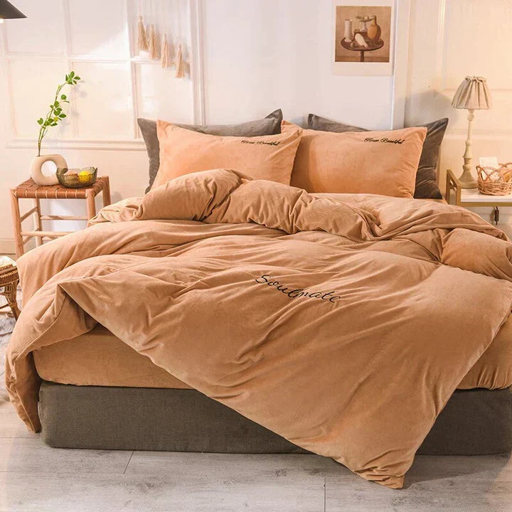 Fleece Duvet Cover Set 150 x 200cm