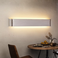 Brushed Aluminium LED Wall Light