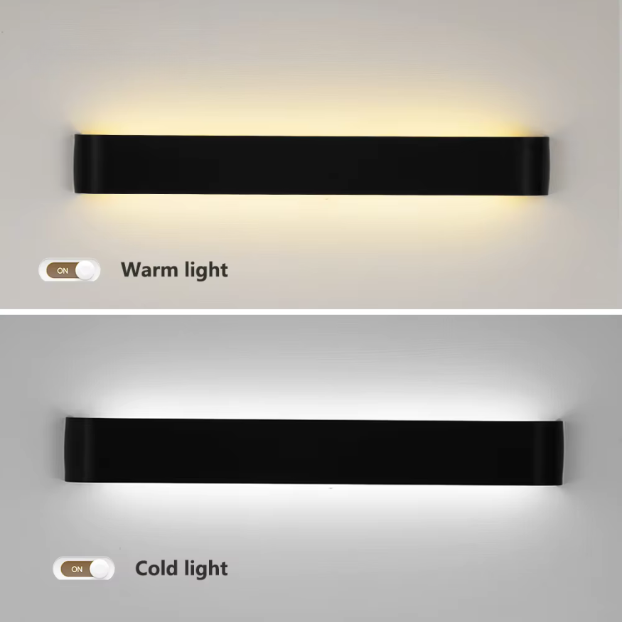Brushed Aluminium LED Wall Light