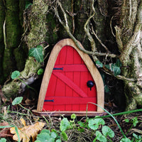 Wooden Mini Elf Door 18cm