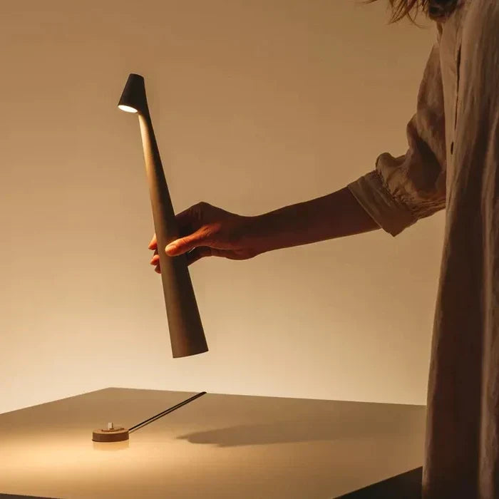 Sculpted Cordless Table Lamp