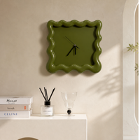 Minimalist Square Silent Wall Clock 30cm