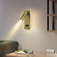 Iron and Aluminium Wall Light