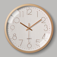 Silent Sweep Schoolhouse Wall Clock 30cm