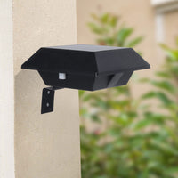 Solar Disc Fence Light 12cm