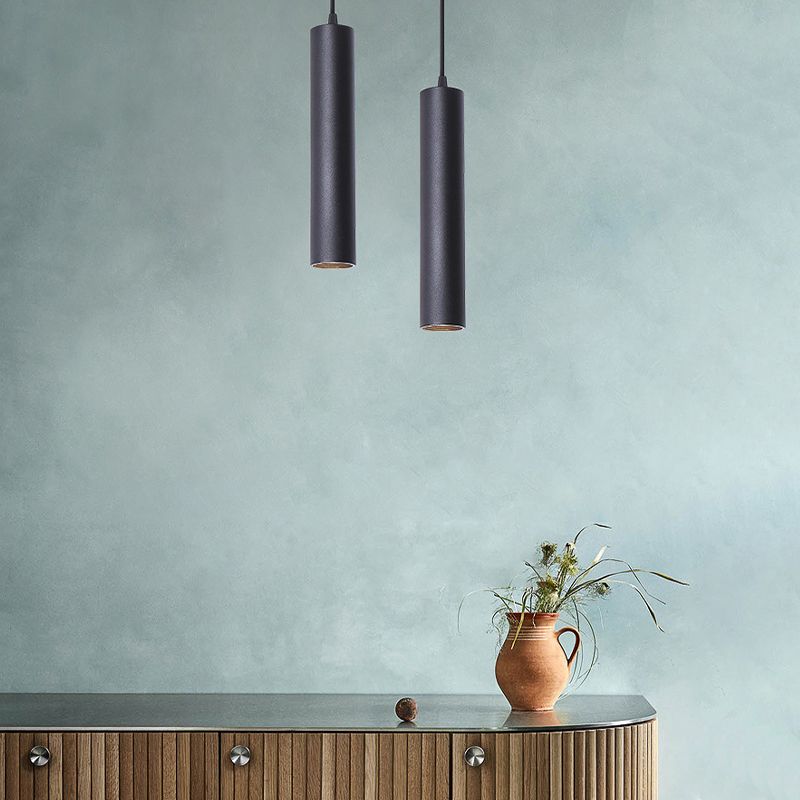 Darlo pendants blue-grey wall lifestyle sideboard