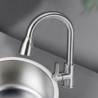 Round Undermount Kitchen Sink 28-32cm