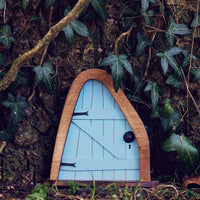 Wooden Mini Elf Door 18cm