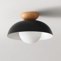 Glass Dome Ceiling Light 30cm