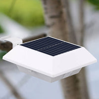 Solar Disc Fence Light 12cm