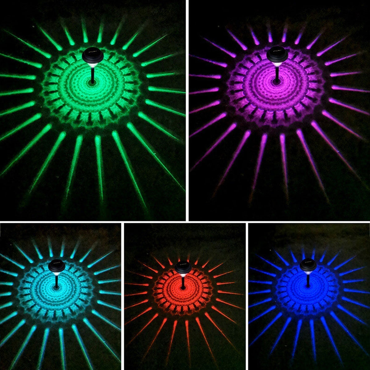 Solar Shadow Pattern Stake Light 43cm