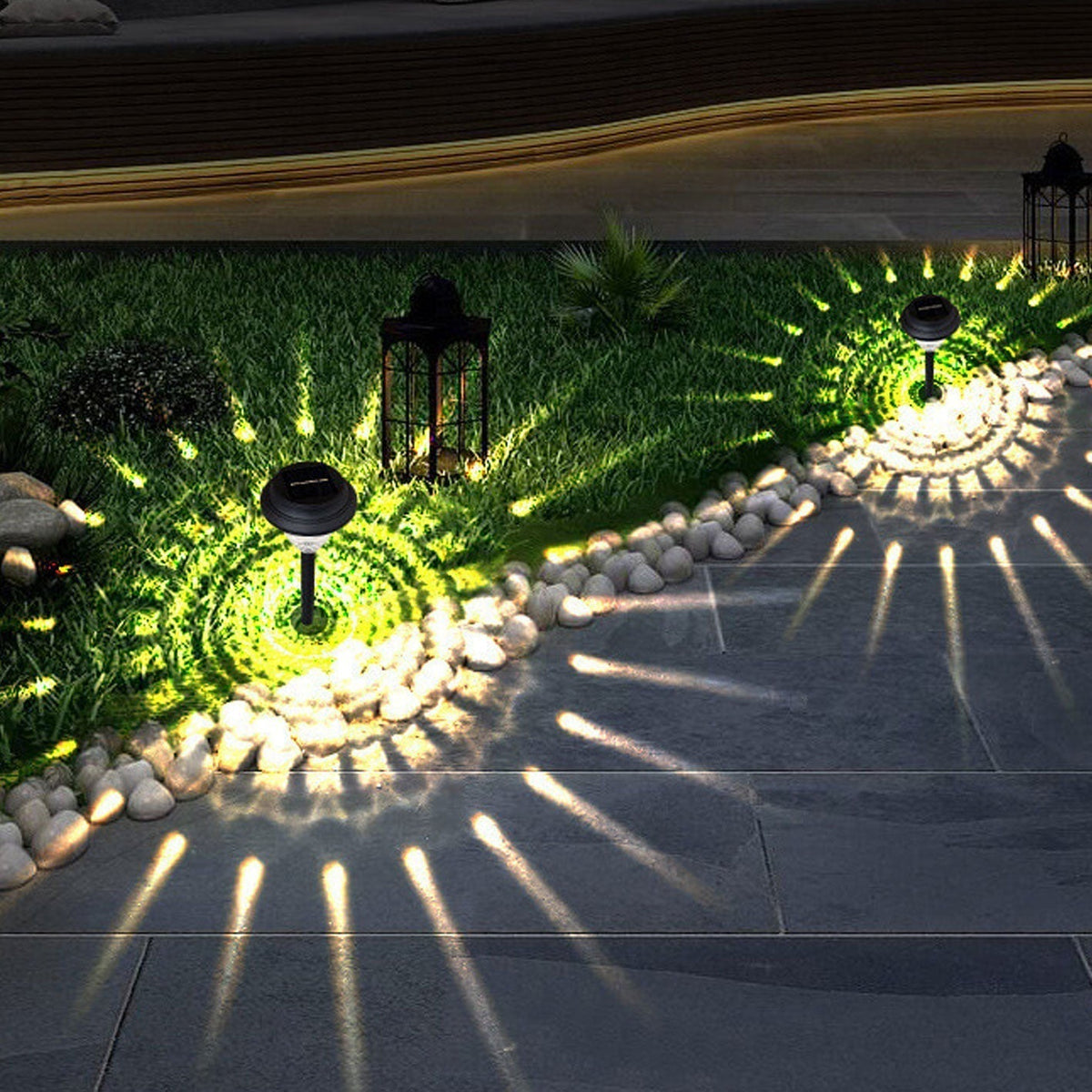 Solar Shadow Pattern Stake Light 43cm