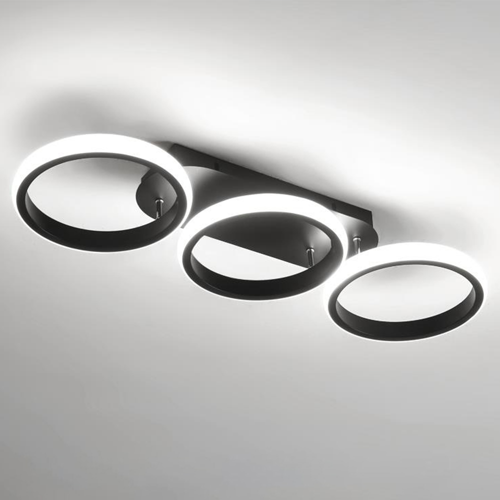 Twin and Triple Ring LED Ceiling Light