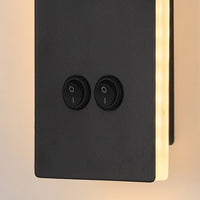 Iron and Aluminium Wall Light