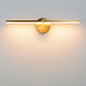 Aluminium bar mirror wall light