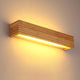 Wood and Acrylic LED Wall Light