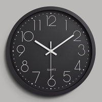 Silent Sweep Schoolhouse Wall Clock 30cm