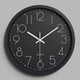 Silent Sweep Schoolhouse Wall Clock 30cm