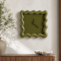 Minimalist Square Silent Wall Clock 30cm