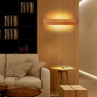 Wood and Acrylic LED Wall Light