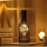 Bottle Form Cordless Table Lamp