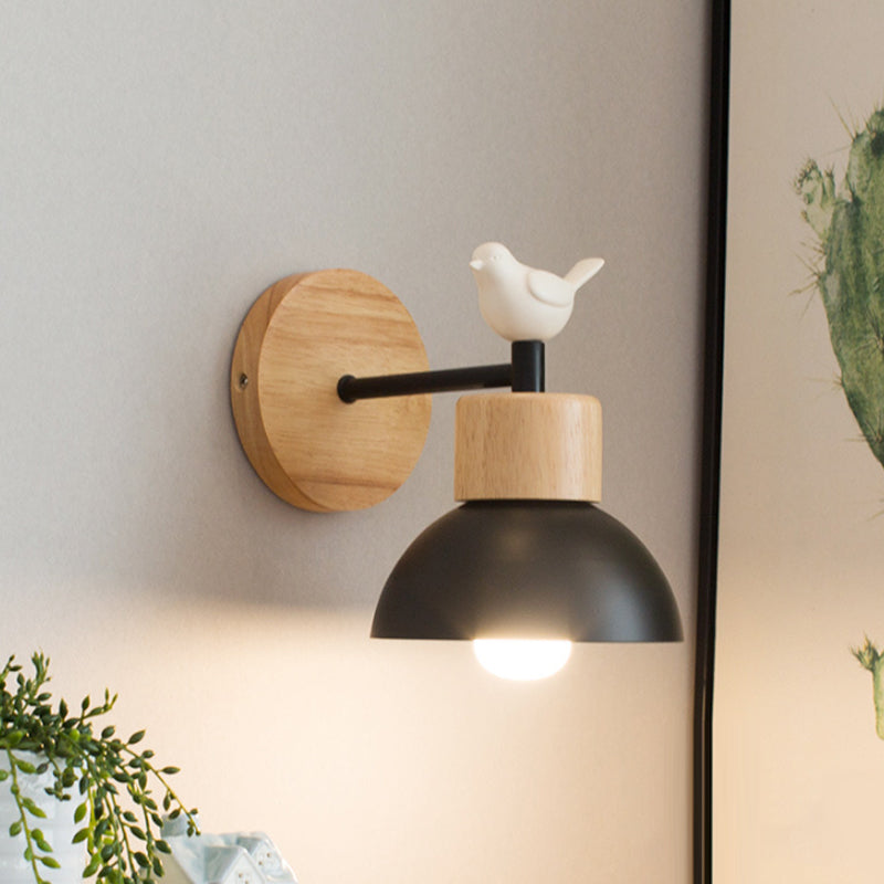 Bird Perch Wall Light