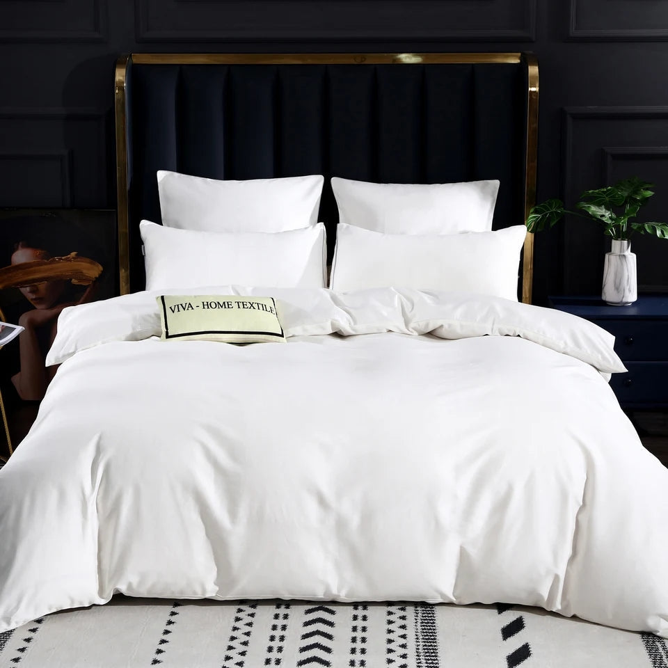 Six-Piece Satin Bedding Set