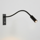Minimalist adjustable reading wall sconce