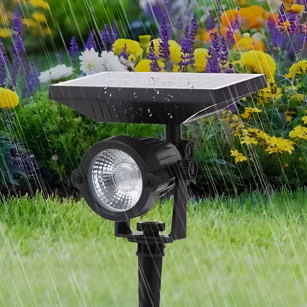Adjustable Solar Spotlight