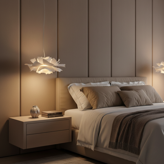Petaline Layered Petal Pendant Light