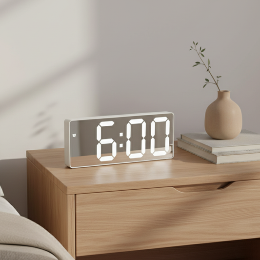 NovaClock Slim LED Alarm Clock