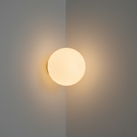 Solstice Milk Glass Wall Light