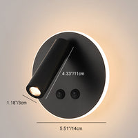 Iron and Aluminium Wall Light