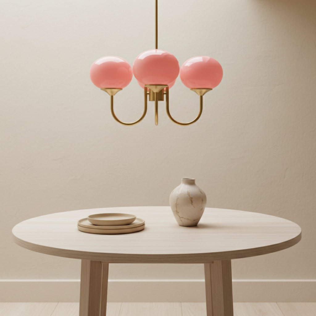 Bonbon Opal Globe Chandelier