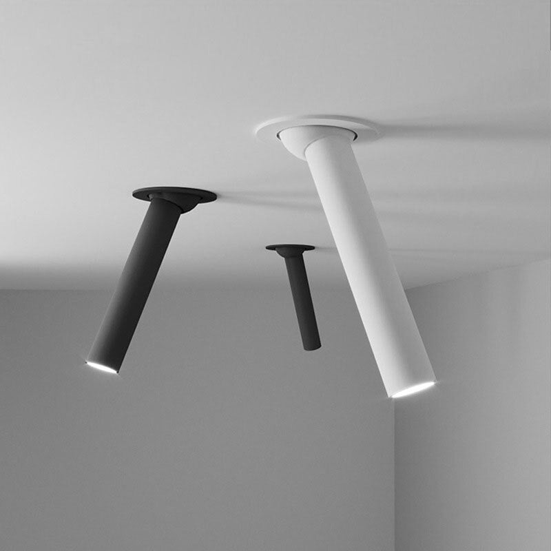 Long cylinder LED spotlight