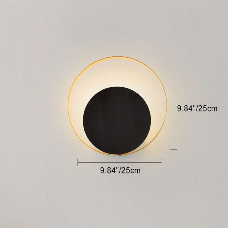 Iron Ring Wall Light 25cm