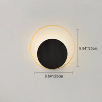 Iron Ring Wall Light 25cm