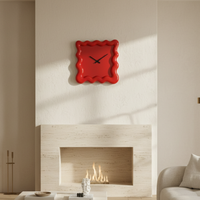 Minimalist Square Silent Wall Clock 30cm